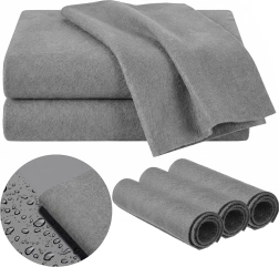 Chiffons microfibre pour fenêtres et verre sans traces Ruhhy 30 × 40 cm (3 pcs)