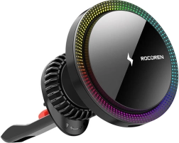 Chargeur de voiture sans fil Rocoren 15W (noir)