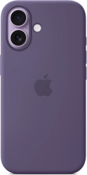 Coque en silicone avec MagSafe pour iPhone 17 – mauve lacté