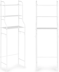 Grande armoire de salle de bain avec 3 étagères en structure aluminium