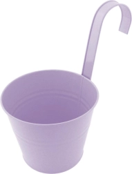 Jardinière de balcon violette