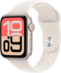 Apple Watch SE 3 GPS + Cellular 40 mm aluminium couleur Moonlight avec bracelet sport S/M