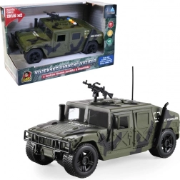 Voiture militaire avec lumière et voix tchèques 24 cm