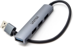 Hub USB Unitek 4-en-1 avec 5 Gbps et 3x USB 2.0