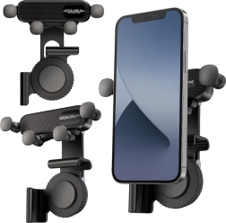 Support universel de téléphone pour voiture à fixer sur l’écran et la console centrale