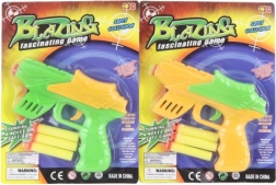 Pistolet à projectiles en mousse avec ventouses