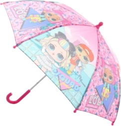Parapluie automatique avec motif des poupées L.O.L.
