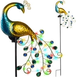 Lampe de jardin solaire Paon Gardlov