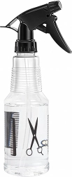 Pulvérisateur universel d’eau 500 ml pour salon de coiffure, jardin et maison