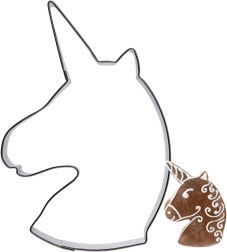 Emporte-pièce à biscuits licorne en acier inoxydable 9 cm