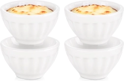 Petites coupelles en porcelaine pour amuse-bouches 6 cm, 40 ml, lot de 4