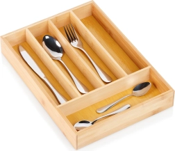 Range-couverts en bambou pour tiroir 25 × 35 cm