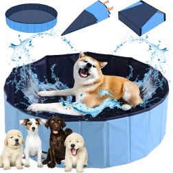 Piscine pliable pour chien 60 × 20 cm