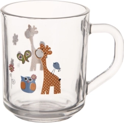 Mug en verre pour enfant Girafe 230 ml