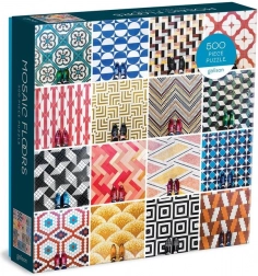 Puzzle Galison Sols en mosaïque 500 pièces