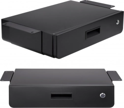 Tiroir sous-table verrouillable MACLEAN MC-461, organiseur, 5 kg, noir