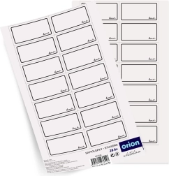 Étiquettes autocollantes pour bocaux WHITELINE, 28 pcs