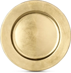 Dessous d’assiette doré 33 cm