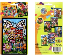 Image autocollante scintillante 15 x 10 cm