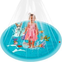 Tapis de jeu aquatique - fontaine Kruzzel 165 cm