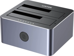Station d’accueil et de clonage Unitek pour disques 2,5"/3,5" USB 5 Gbps