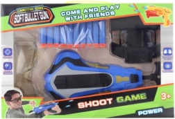 Pistolet à fléchettes en mousse avec porte-bras et lunettes de protection