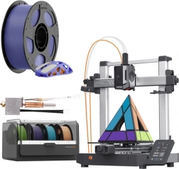 Imprimante 3D Anycubic Kobra 3 V2 Combo avec impression multicolore, hotend et filament offerts