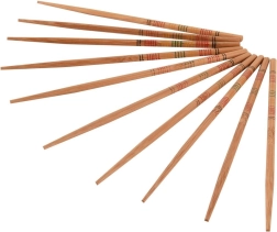 Baguettes en bambou pour sushi 22,5 cm, 10 pcs