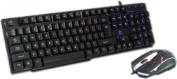 Clavier et souris de jeu filaires REBELTEC OPPRESSOR