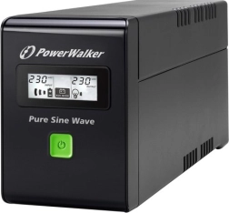 PowerWalker UPS Line-Interactive 800VA avec onde sinusoïdale pure