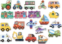 Vilac aimants en bois Transport