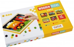 CUBIKA 14903 Pixel IV voitures - mosaïque en bois 400 pièces et 7 modèles