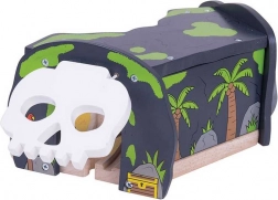 Tunnel en bois Caverne crâne