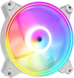 Ventilateur ARGB inversé 120 mm blanc Volcano Apex