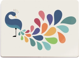 Vilac Couleurs Aquarelle avec Motif de Paon