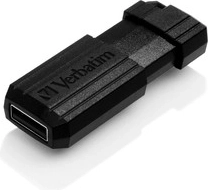 Clé USB Verbatim PinStripe 32 Go noire