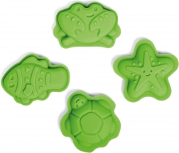 Moules en silicone pour sable vert BIGJIGS TOYS Meadow