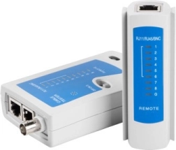 Testeur de câblage RJ-45, RJ-12, RJ-11 et câbles coaxiaux