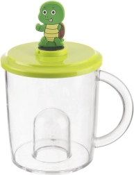Tasse pour enfant avec figurine de tortue 240 ml