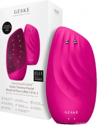 Sonic Thermo Brosse Visage & Lifting-Geske 8 en 1 avec application Magenta