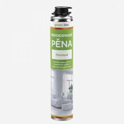 Mousse de montage pistolable à faible expansion GREEN LINE 750 ml