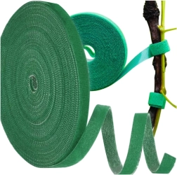 Ruban textile vert Gardlov avec crochet et boucle 5m