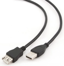 Câble d’extension USB 2.0 AM–AF 4,5 m noir