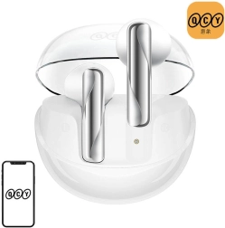 Écouteurs sans fil TWS QCY AilyBuds Clear T32 blancs