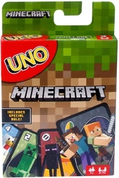 UNO Minecraft jeu de cartes