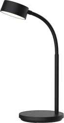 Solight lampe de bureau LED avec commande tactile, 4,5 W, 300 lm, 3CCT, noire