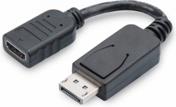 Adaptateur DisplayPort vers HDMI, 1080p 60 Hz, noir, 0,15 m