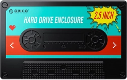 Orico étui pour HDD/SSD 2,5", USB 3.0 5 Gb/s, USB‑A vers Micro‑B, noir
