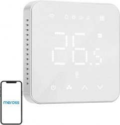 Thermostat Wi‑Fi intelligent Meross pour chauffage par le sol électrique (HomeKit)