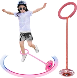 Jeu de saut Hula Hoop rouge avec lumières LED pour enfants